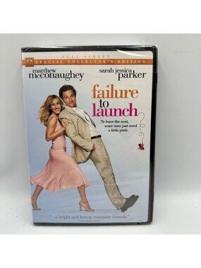Failure To Launch Collectors Edition DVD 2006 Matthew McConaughey Paramount NEW